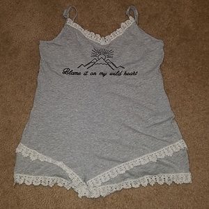 Mink Pink Pajama Romper